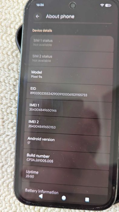 Отличен Бюджетен Google pixel 9a