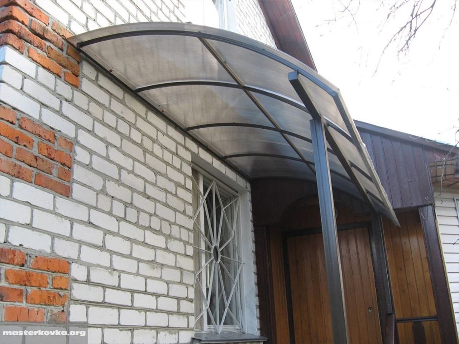 Навес, Решотка, Перила, Ограждения, Лексан. Металлоконструкция