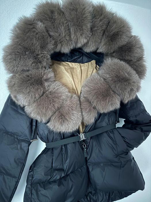 Geaca cu blana naturală