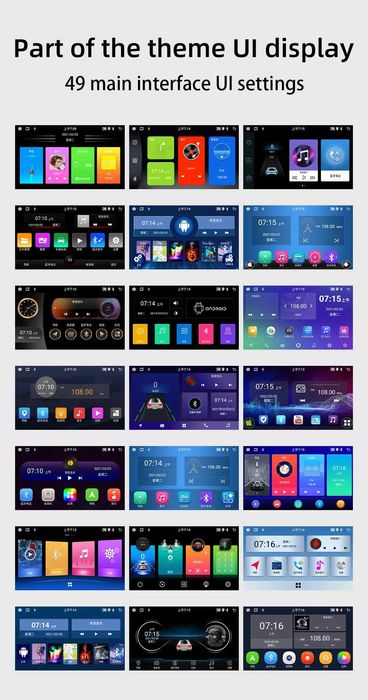Мултимедия 9" 2-DIN с Android 12 за Volkswagen ,SEAT, Skoda
