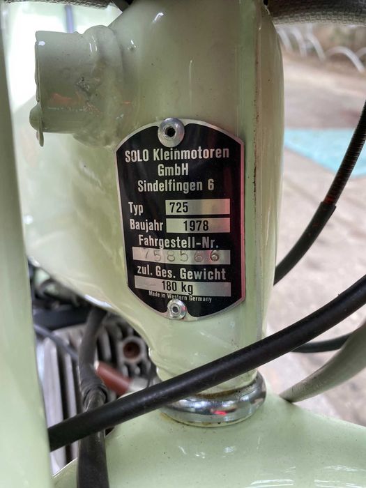 SOLO 49cc an faricatie 1978