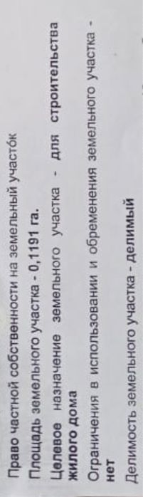 Земельный участок в черте города.