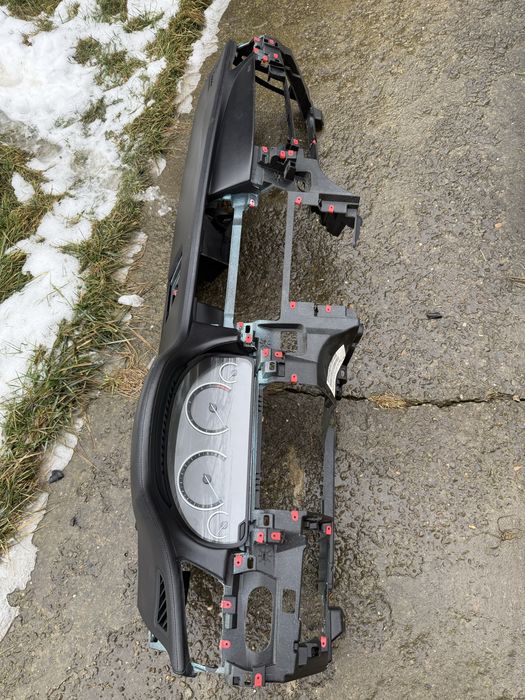 Plansa bord piele nappa HUD bmw F01 F02 seria 7 730D 740D 750
