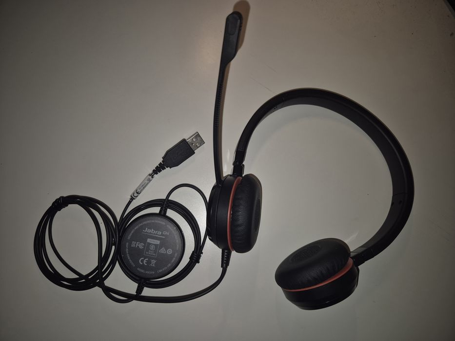 Casti Stereo Jabra Evolve 20 SE cu microfon pt gaming sau apeluri