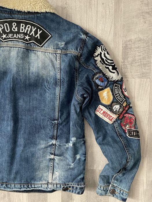 CIPO & BAXX / мъжко дънково зимно яке L