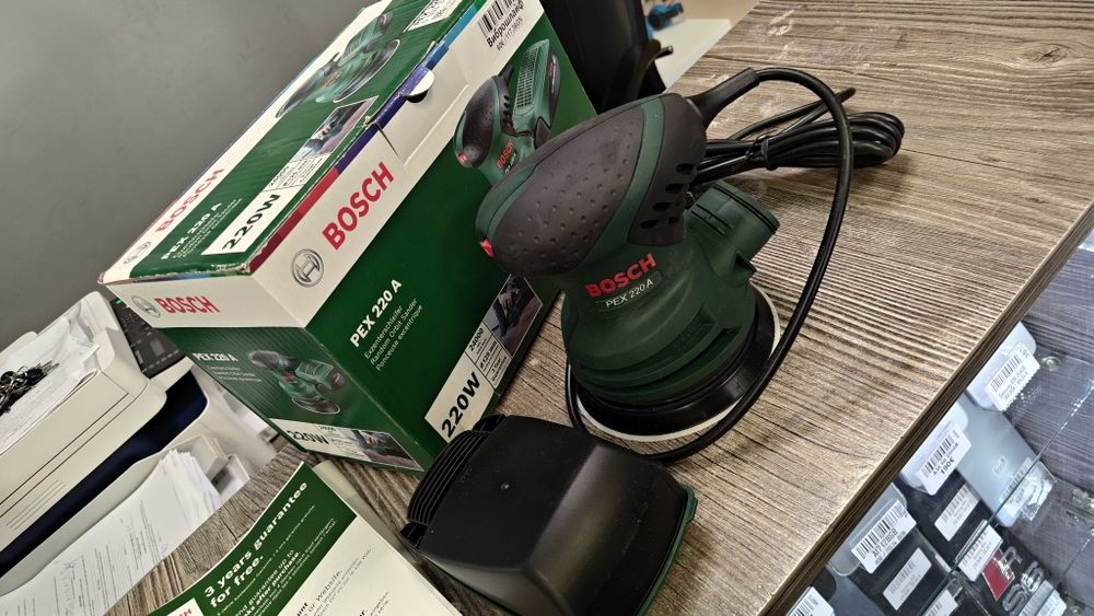 Виброшлайф Bosch PEX 220A