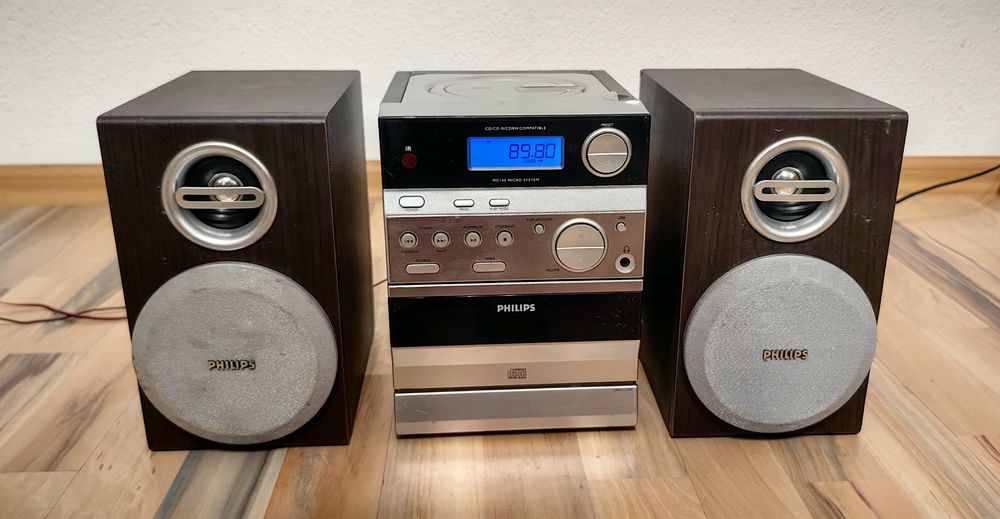 Radio casetofon CD Philips Micro Hi-Fi System MC145/12