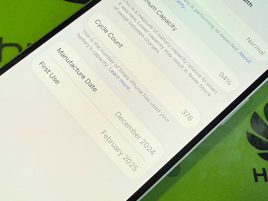 iPhone 16 256gb 94% батерия.Гаранция