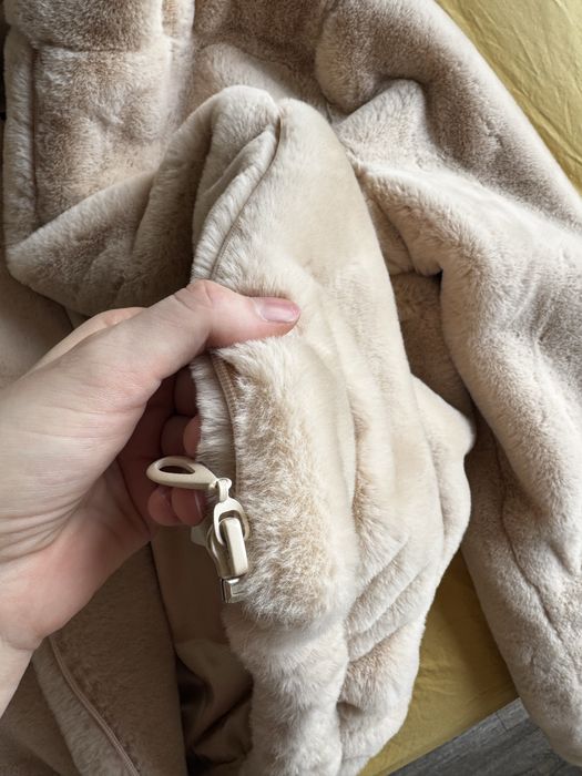 Шуба из эко-меха