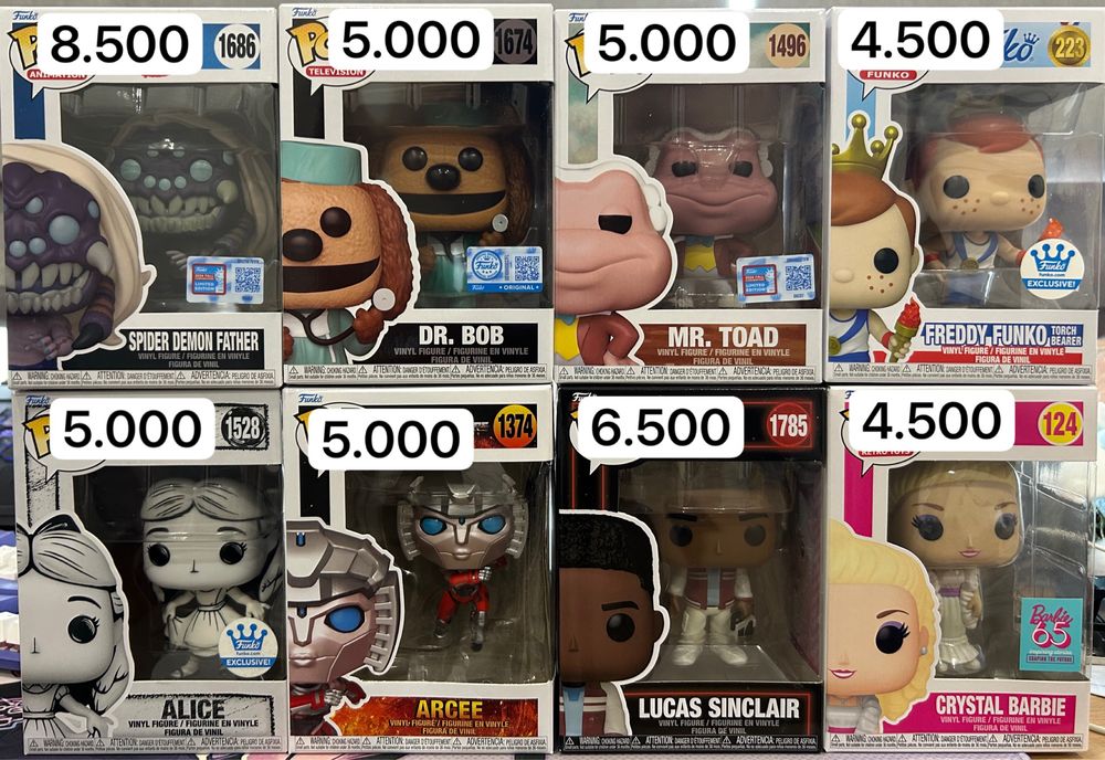 Продажа фигурок funko pop