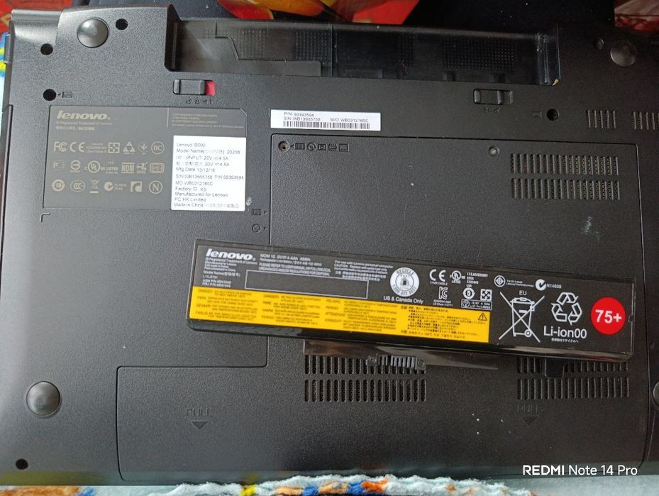 Ноутбук Lenovo B590 (i5 / 16GB / GT 720M / SSD)