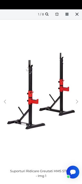 Suporți mobil haltera/ bara olimpica mo