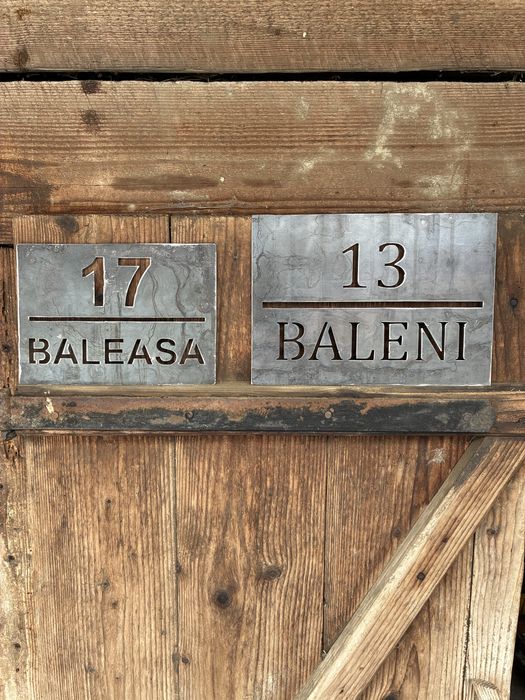 Număr casă personalizat din metal – tăiere CNC plasmă si laser.