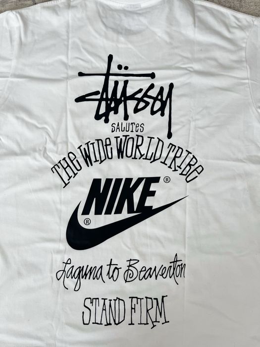 Tricou Nike x Stussy Alb Marimea M Nou cu Eticheta