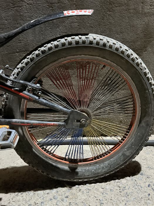 Велосипед 20 дюм на ходу