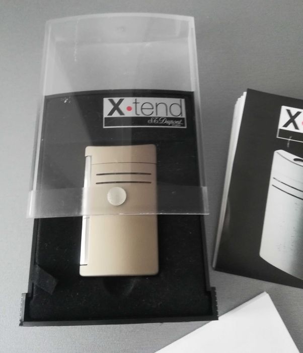 Запалка S.T. Dupont X.tend MaxiJet,златен мат,метал