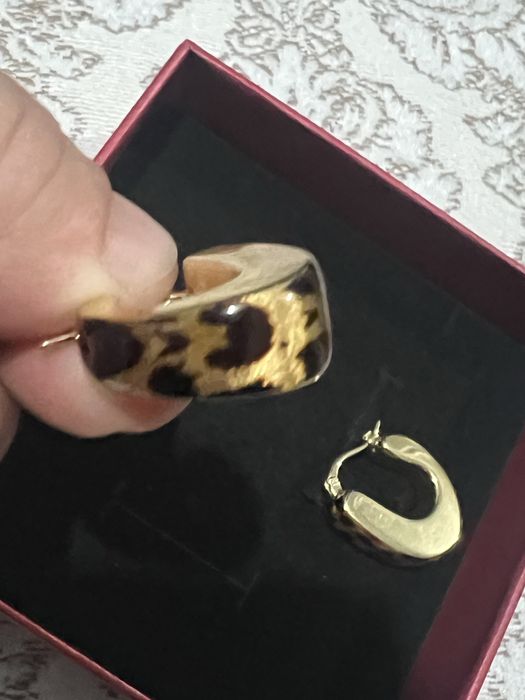 Золотые сережки 750
