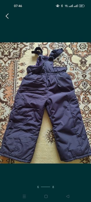 Зимние штаны комбинезон