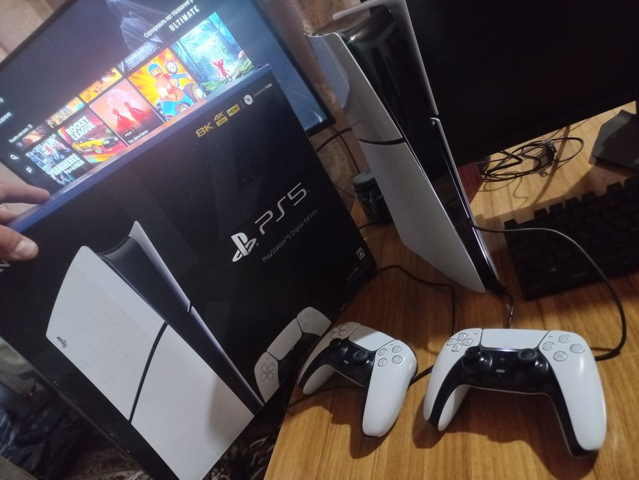 PS5 slim vzlom versiya 8.60 ideal 2 djoystik original.