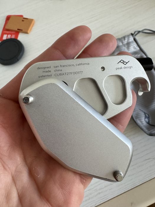 PeakDesign Capture Clip rucsac camera