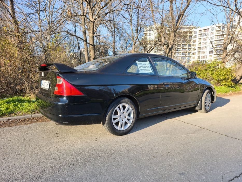 Хонда Сивик Купе Автоматик САЩ Бензин 1.7 Преглед 11/26 катализатор