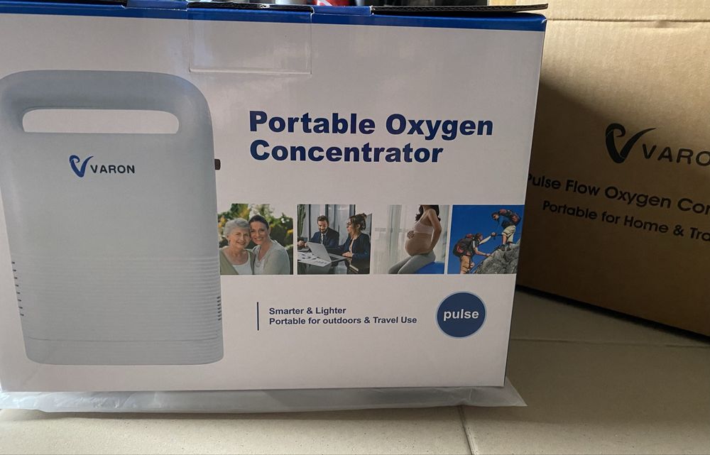 Concentrator de oxigen portabil Varon 6 niveluri
