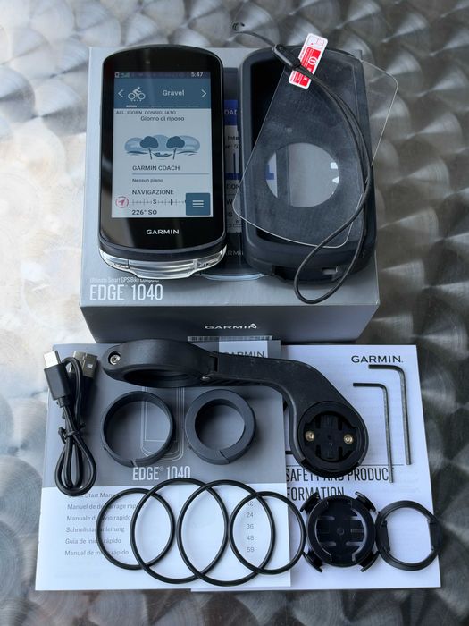 Garmin Edge 1040 GPS велокомпютър – Отлично състояние