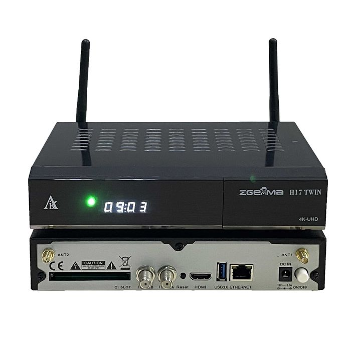 Спутнниковый тюнер ZGEMMA 2026 4K H.265 встроенный WIFI +Шаринг