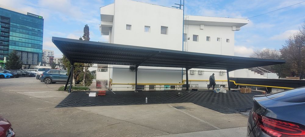Carport, pergola auto, structura panouri fotovoltaice ,solare