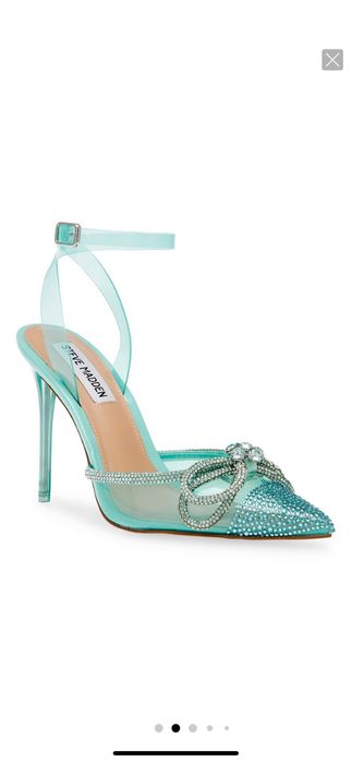 Тюркоазени обувки  Steve Madden.