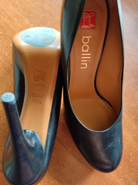 Pantofi piele, originali BALLIN nr 38