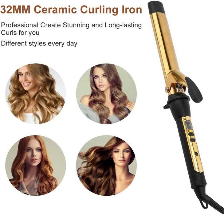 Професионална маша за коса  с LCD дисплеи