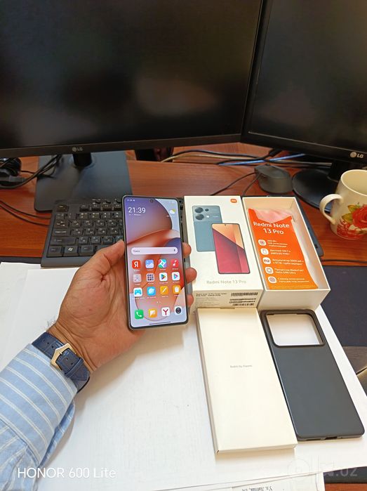 Redmi note 13pro 8+4/256gb ideal xolati yangiday kam iwlagan