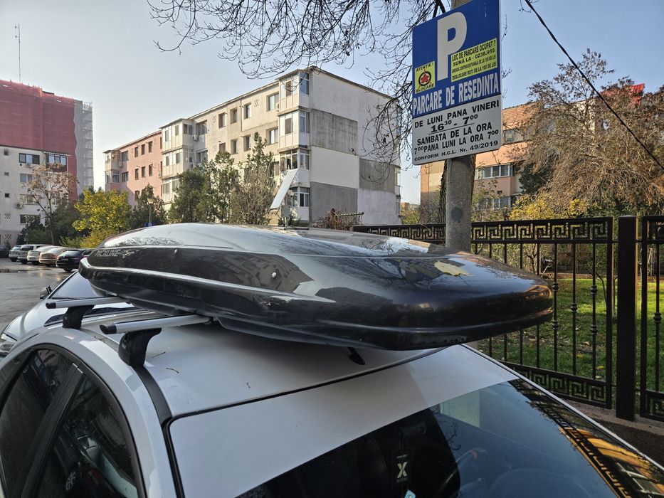 Cutie portbagaj auto plafon Packline transversale