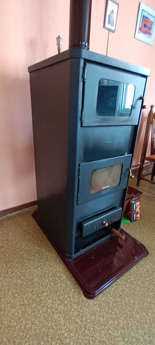 камина с водна риза "Прити" с фурна - с водна помпа и терморегулатор