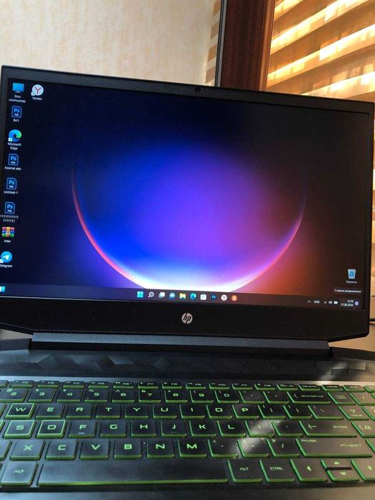 Noutbook HP Pavilion Gaming Amd Ryzen 5 sotiladi!