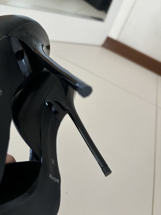 Обувки естествена кожа и велур