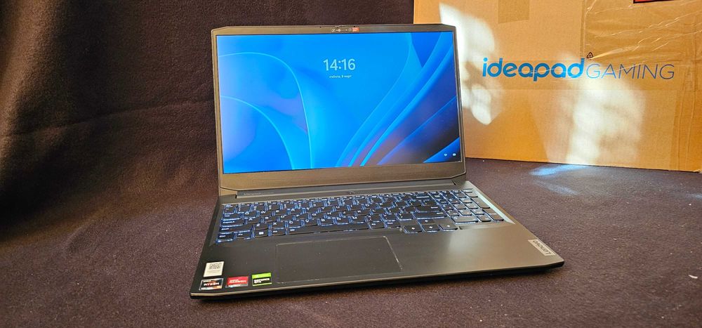 Лаптоп Lenovo AMD Ryzen 7 NVIDIA GeForce GTX 1650 RAM: 32 GB, SSD 2 TB