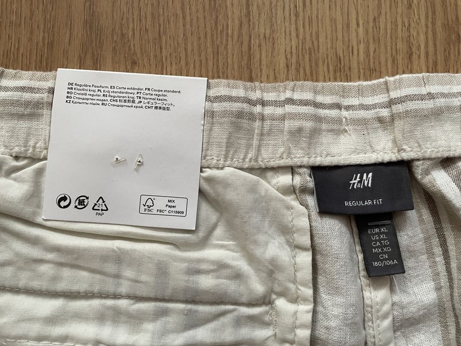 H&M Linen Pants XL