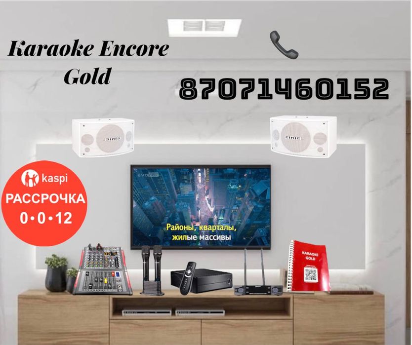Комплект караоке Encore Gold