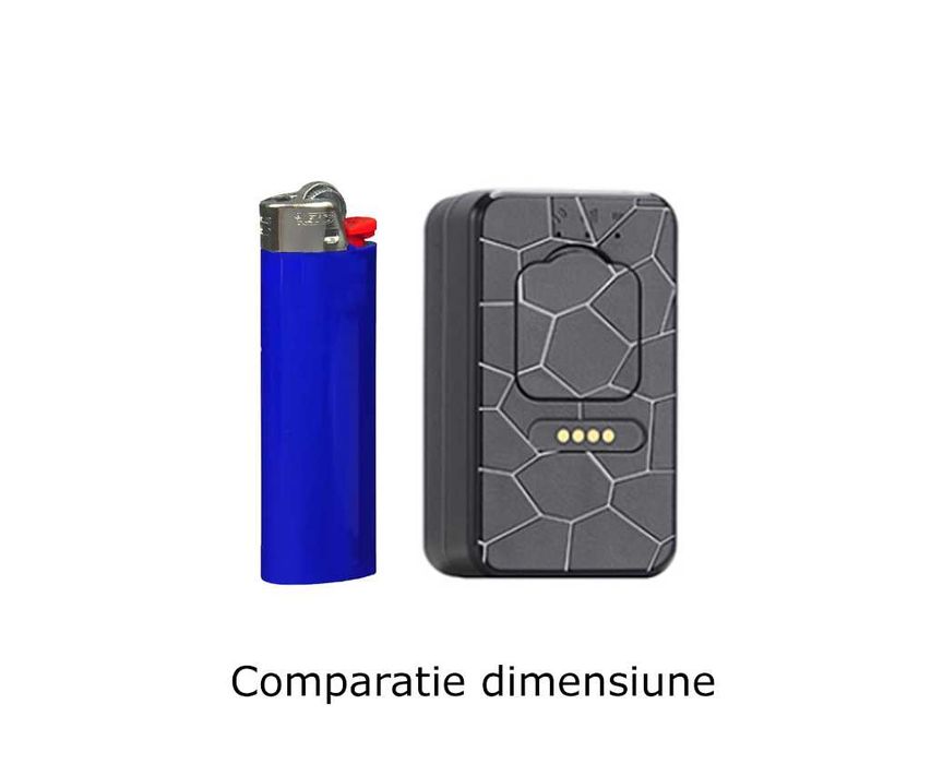 Microfon Spion in Mini Dispozitiv [COMPLET] Hi-Guard – Magnetic – Aplicatie Smart – Localizare GPS – Activare vocala – Senzor de Miscare SMT SECURITY