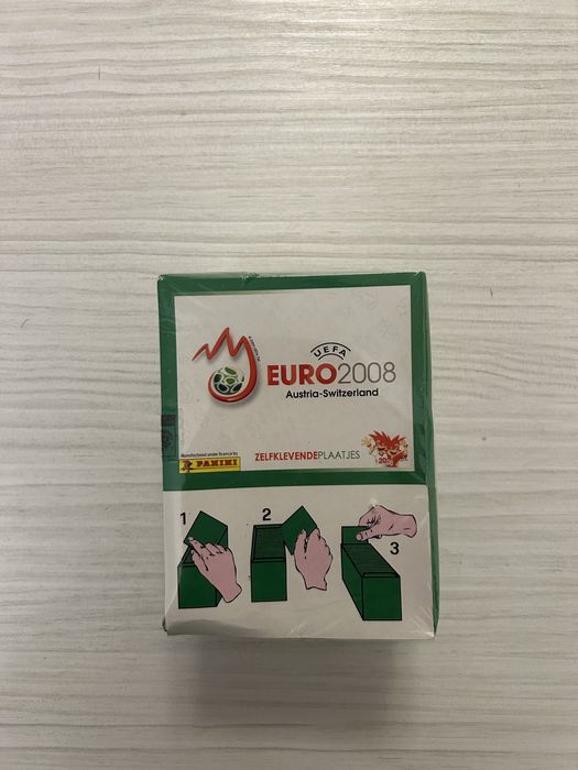 Промоция! Panini Euro 2008 – пълна запечатана кутия със 100 пакетчета