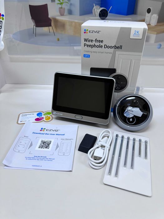 Ezviz DP2 3MP | дверной глазок | видеоглазок  | домофон