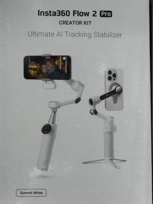 Insta 360 flow 2 pro creator kit. Стабилизатор штатив