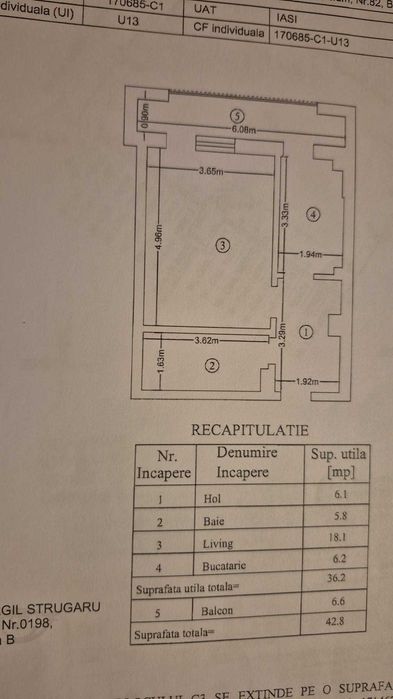 Apartament de vanzare