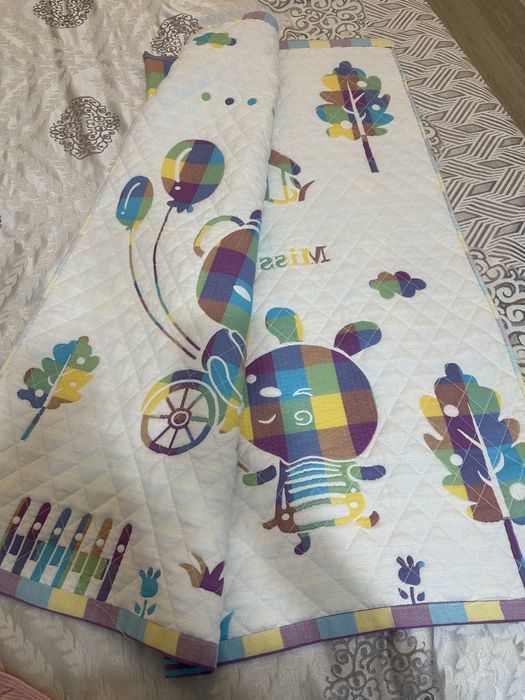 Одеяло детский тряпочный двухсторонный