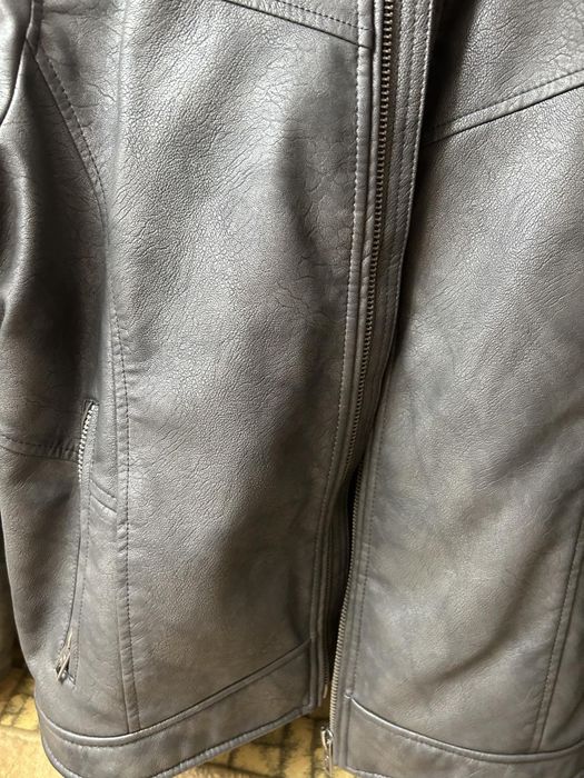 Мъжко кожено яке  ново