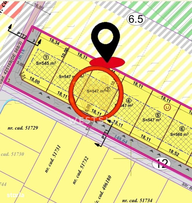 Teren intravilan de vanzare, in Mosnita Noua