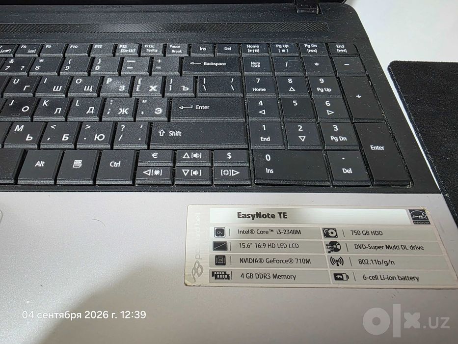 Ноутбук Packard bell