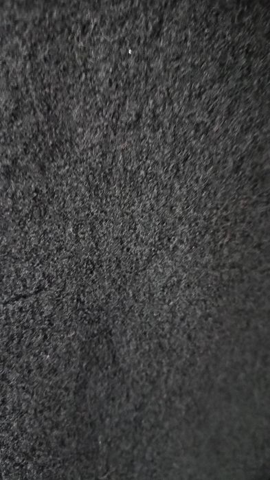 Palton dama mărimea S lana buclata negru